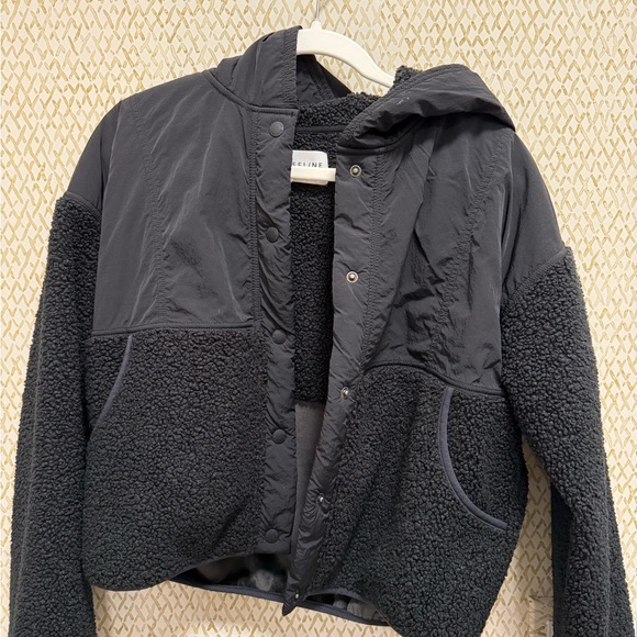 Aerie Black Textured Jacket - Picture 1 of 4